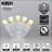 70 Light Wide Angle White Wire LED Mini String Lights (End to End Connectable)-1252401203