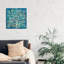 Mandala In Blue Iii by Danhui Nai - Painting on Canvas-1225091285-1307475683