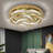 Jooyoung 8 - Light 19.68“ LED Flower Tiered Chandelier with Crystal Accent Variable Light-1308606647-1290923332-1290923333