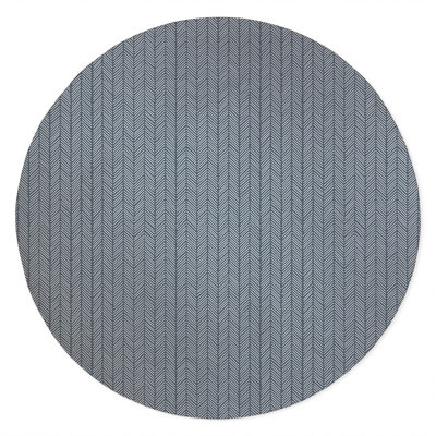 Chevron Stripe Non-Slip Outdoor Rug