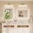 Frontlit and Backlit LED Bathroom vantiy Mirror,3 Color Dimmable Light & Anti-fog Tempered Glass mirror-342061845-335735730