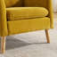 Upholstered Chenille Armchair-1921833073