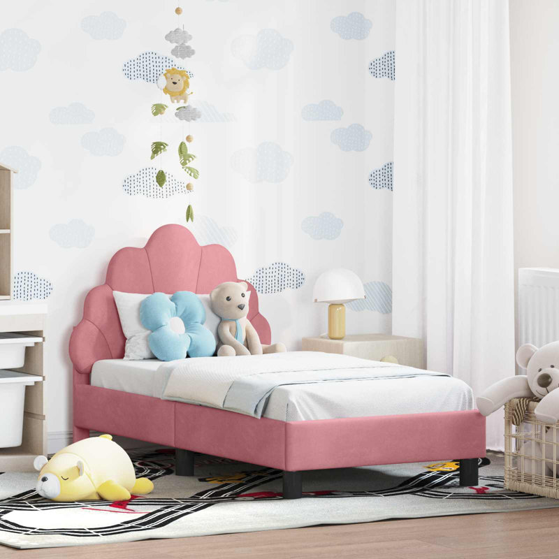 Bed Frame, Cot Bed / Toddler (70 x 140cm), Pink