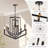 8 - Light Dimmable Modern Farmhouse Geometric Chandelier-1743958503