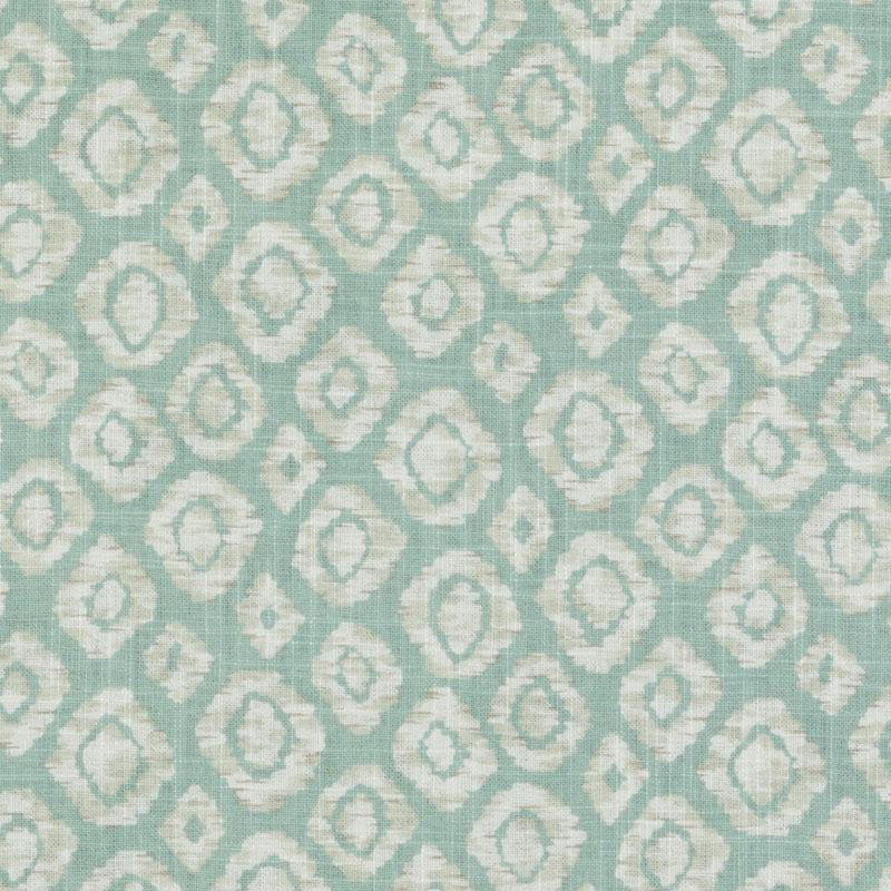 Tissu Urban Oasis Contract tissé et imprimé, Aigue-marine