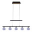 Allera 5 - Light Black LED Pendant