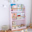 3 Tier Kids Book Shelf,Kids Book Rack, Helps Keep Bedrooms, Playrooms, and Classrooms Organized,Pink-129944602