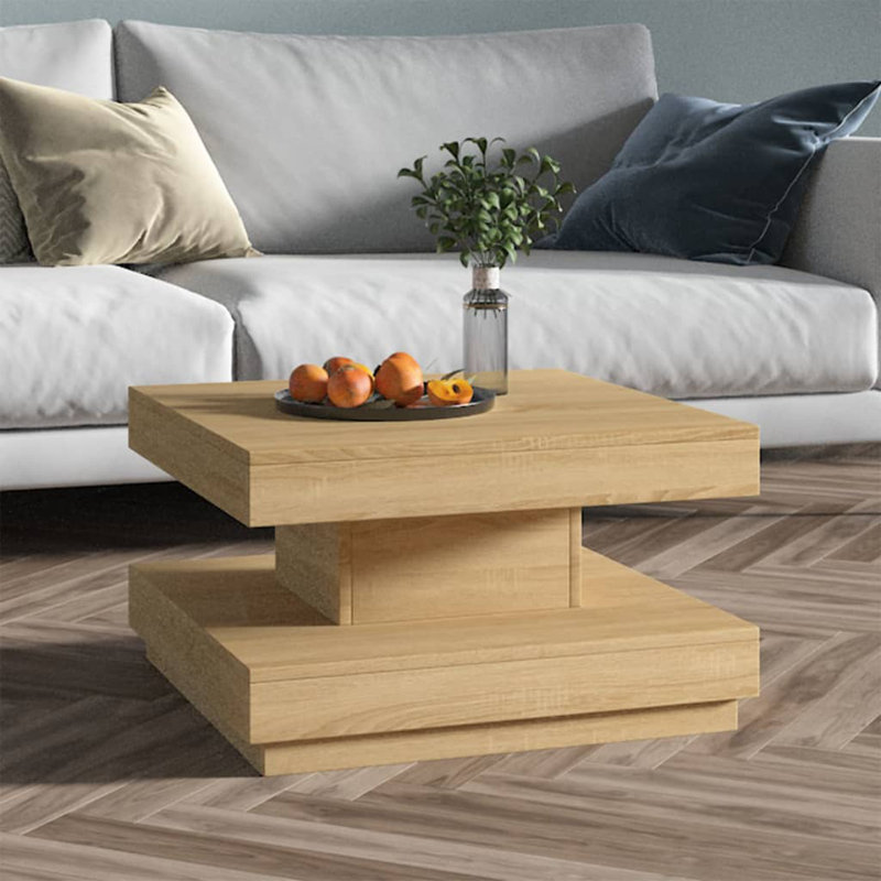 Morrone Frame Coffee Table, Light Brown