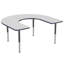Table d'activité 60 "x 66" en forme de T avec pieds réglables-580520416-573455674-538156475