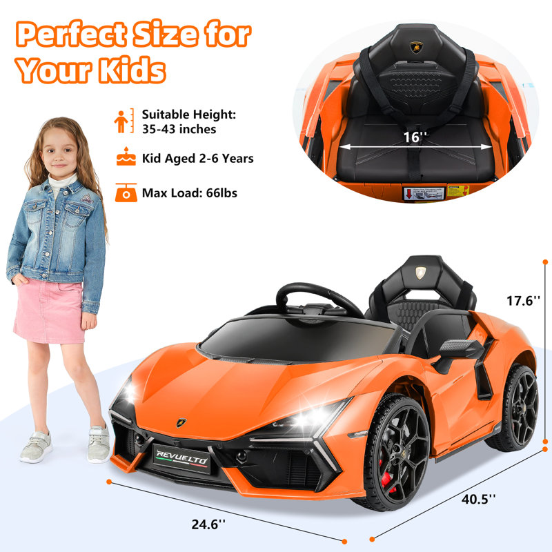 Remote Control Walmart Childrens Electric Cars Lamborghini Walmart