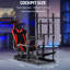 Ivy Bronx Adjustable Ergonomic PC & Racing Game Chair in Red