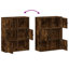 Bookcase 60X24x76.5 Cm Engineered Wood-1448732048