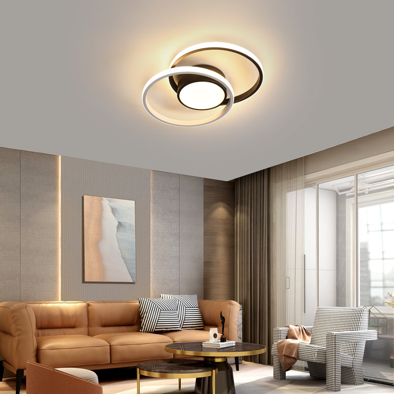 DELIPOP 40CM 3000K Double Round LED Flush Mount