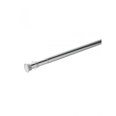 140cm Straight Tension Shower Curtain Pole