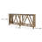 71'' Stone Top Console Table