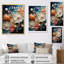 Seacreature Reflections I sur impression sur toile-355940453-355940454