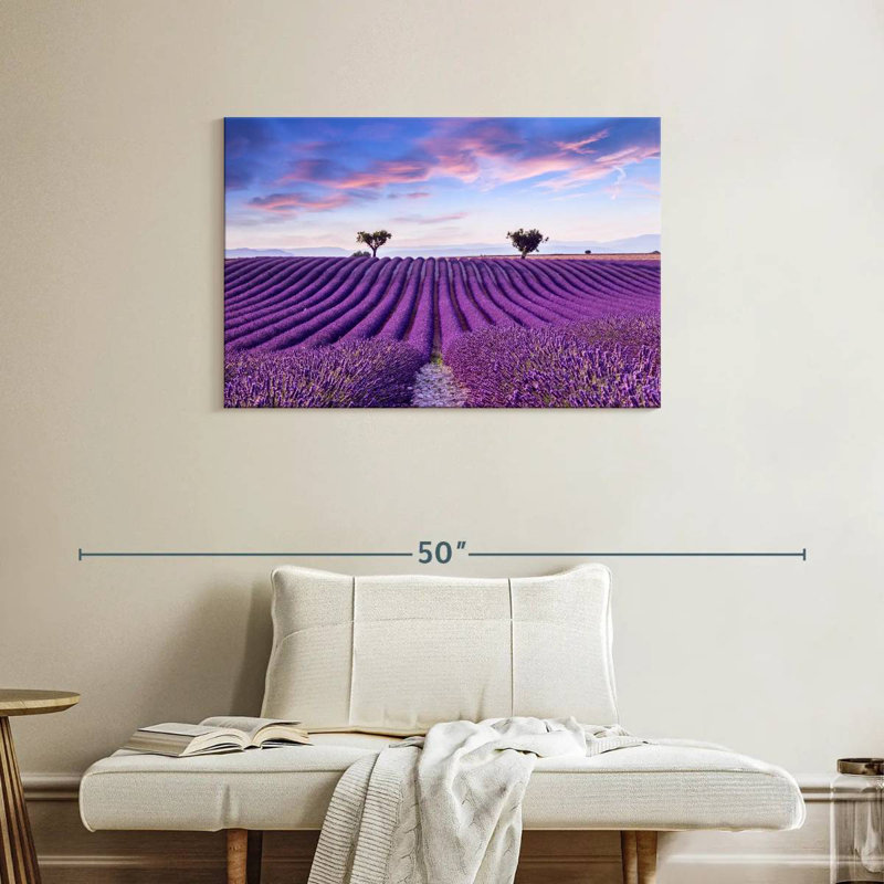 Alvord Valensole Lavender Fields, 24" H x 36" W