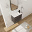 Meuble-lavabo simple 22,34 po avec plateau Kannan-1540823663