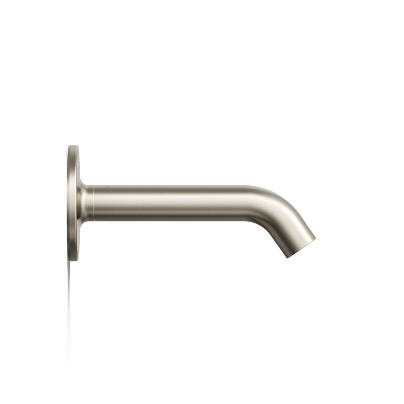Purist® Wall-Mount Non-Diverter Bath Spout, 35-Degrees, Vibrant Brushed Nickel