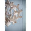 Lustre géométrique à 6 lumières de style bougie Evelin
