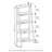 Casiana Ladder Bookcase-70857984-95356670