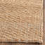 Tapis de couleur unie en fibre de jute tissé à la main Debroh-1017407943