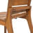 Echo Outdoor 6-Person Acacia Wood Dining Set With Ergonomic Curved Back Chairs