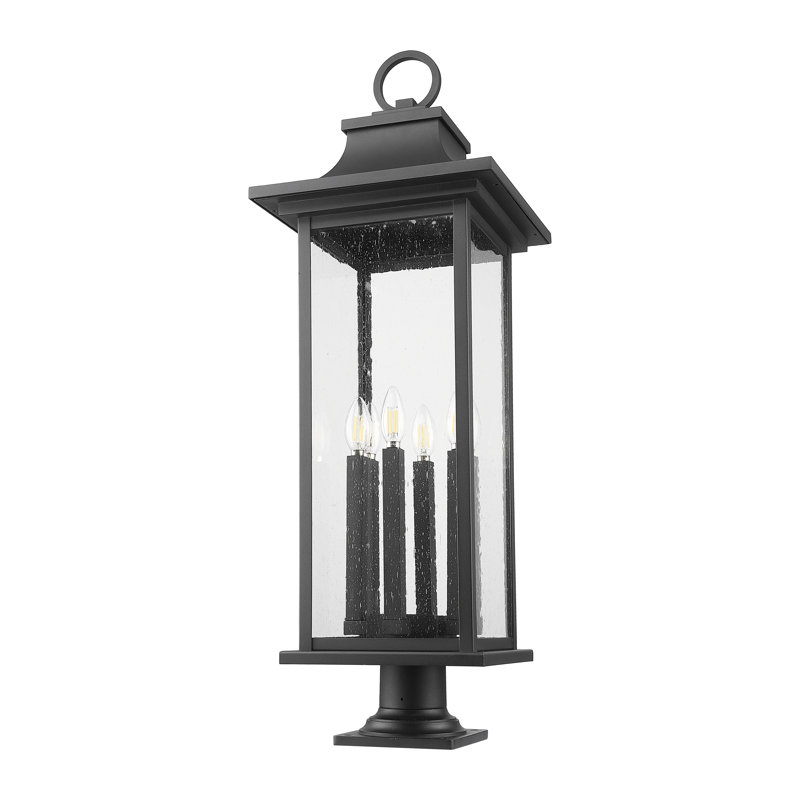 Olvera 6 Light Outdoor Pier Mounted Fixture