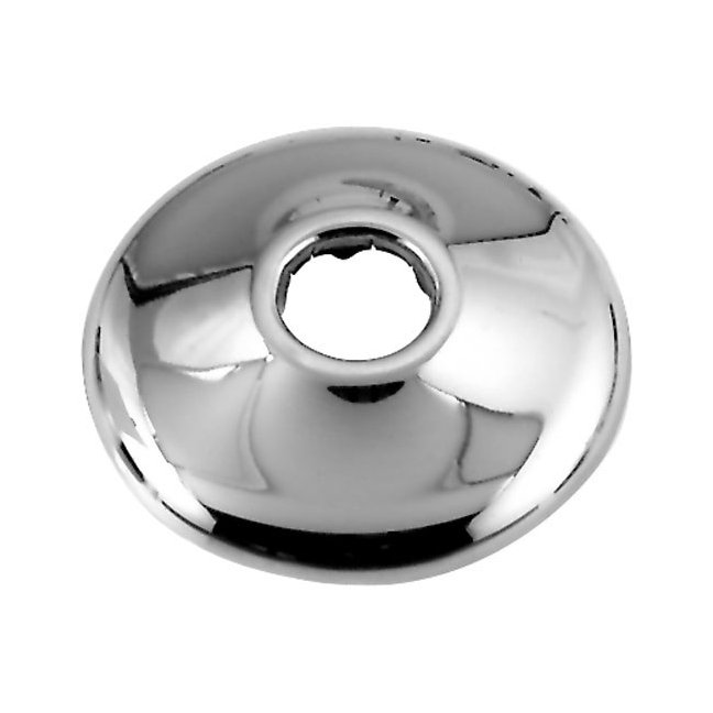 Bride pour tuyau en cuivre Sure Grip, Nickel satiné
