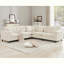 Ensemble de canapé modulaire surdimensionné surdimensionné, canapé en L, velours côtelé, rembourré, assise profonde, 5 places, 5 coussins décoratifs et 6 coussins de dossier, salon, appartement-107197624