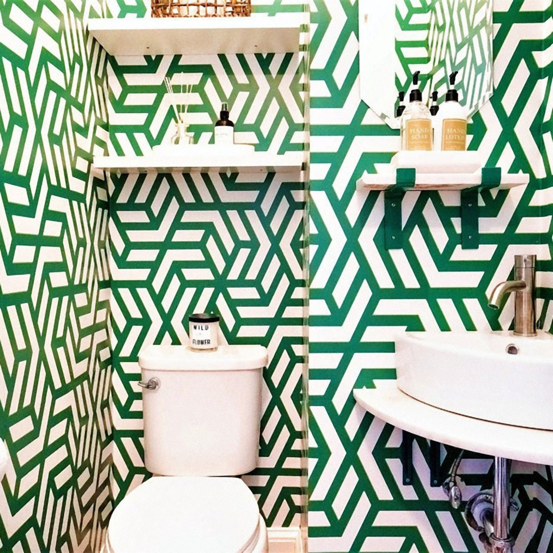 Tapete Green Geometric