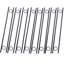 Piquets de tente en acier renforcé 3/8 x 18 pouces, 16 pièces, extrémités angulaires noires, pour campings et auvents