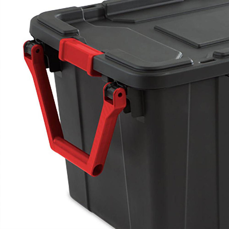 Plastic Storage Bin Set, 8 Pack