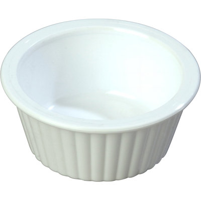 Melamine Fluted Sauce Ramekin, 1 oz