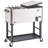 TRINITY 100 Qt./25 Gal. Stainless Steel Wheeled Cooler w/ Detachable Tub