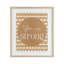 «You Are Strong Sentiment», reproduction sous verre, conception par Christine Simpson Art-594170233-594170235