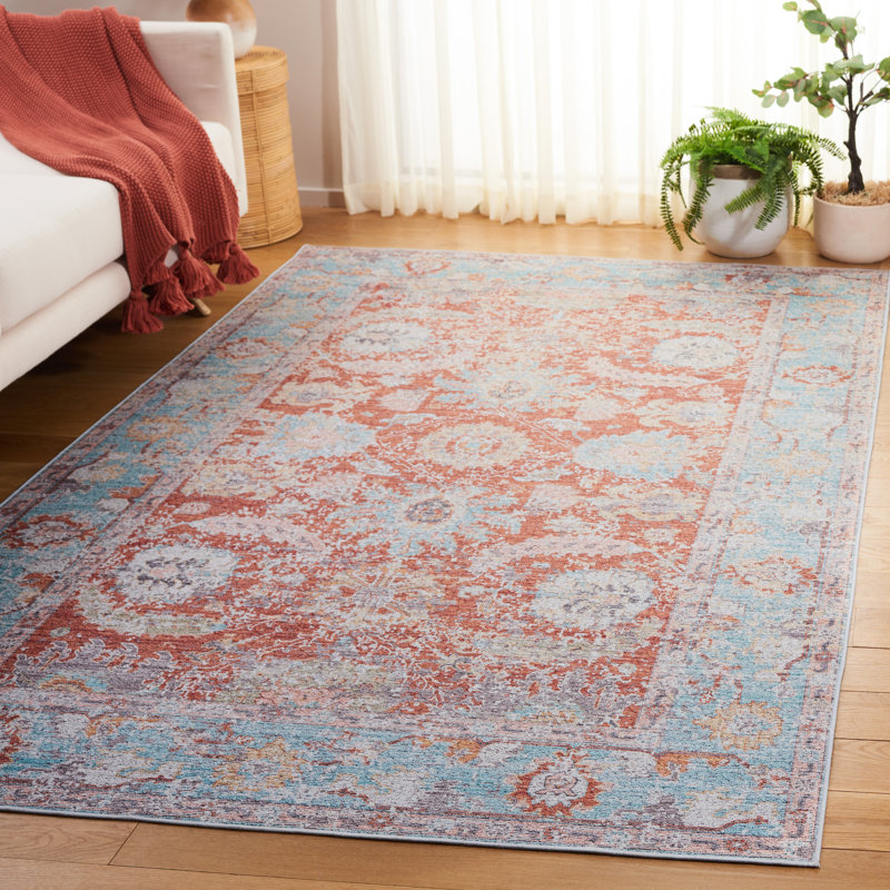 Osvaldas Performance Machine Washable Oriental Rug, Rectangle 5' x 8'