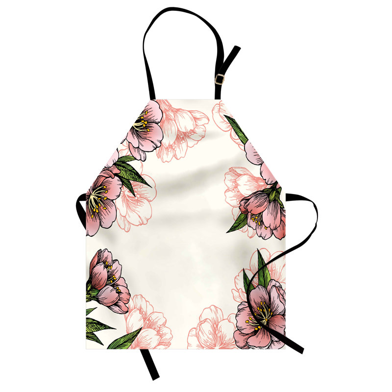 No Pattern Bib Apron