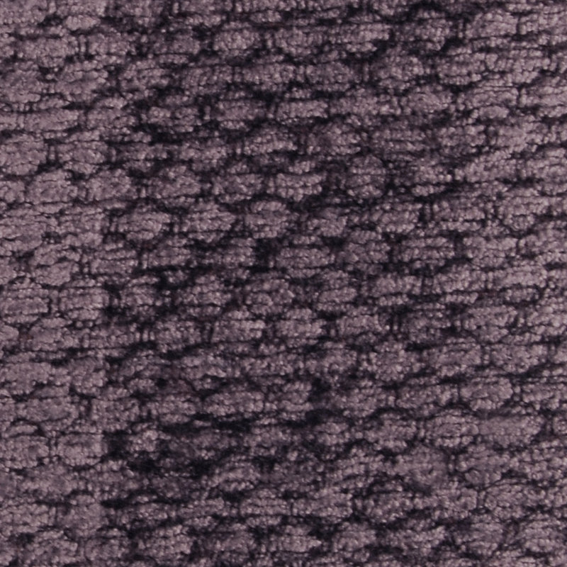 Tissu clouté en chenille pelucheux, Figue