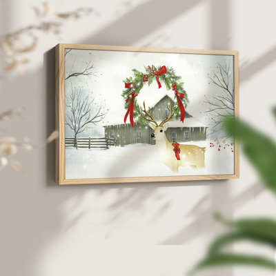 Chirstmas Art-CCCLI -Framed Print - Restickable