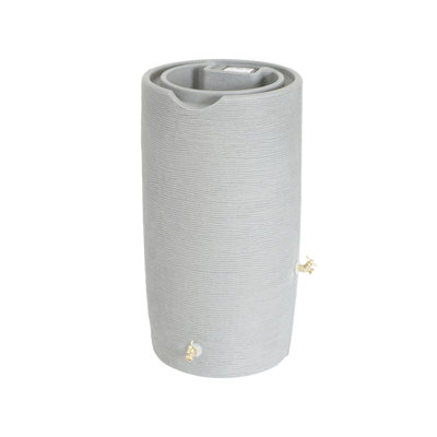 Impressions 65 Gal. Baril de pluie en plastique
