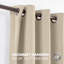 Premium 230 GSM 100% Blackout Eyelet Room Darkening Curtain Pair-968236124-968236127