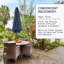 Parasol de marché 7,5 pi avec base Ehmann-250049288