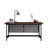 Table Desk, Brown Finish