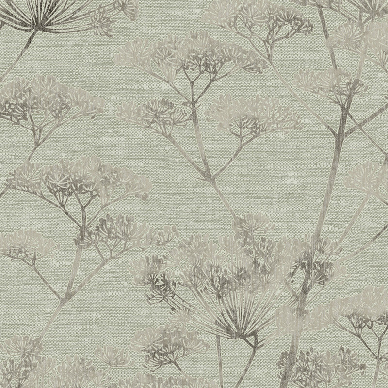 Rouleau de papier peint Dahliana Serene Seedhead L 33 pi x l 21 po, Sauge