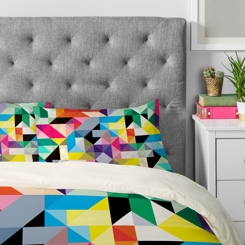 Three Of The Possessed Polyester Geometric
