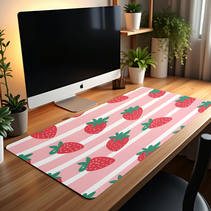 Polyester Desk Pad, 31.5x15.5