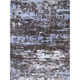 Overdyed One-of-a-Kind Rectangle 9'2" X 12'2" Hand Knotted Area Rug