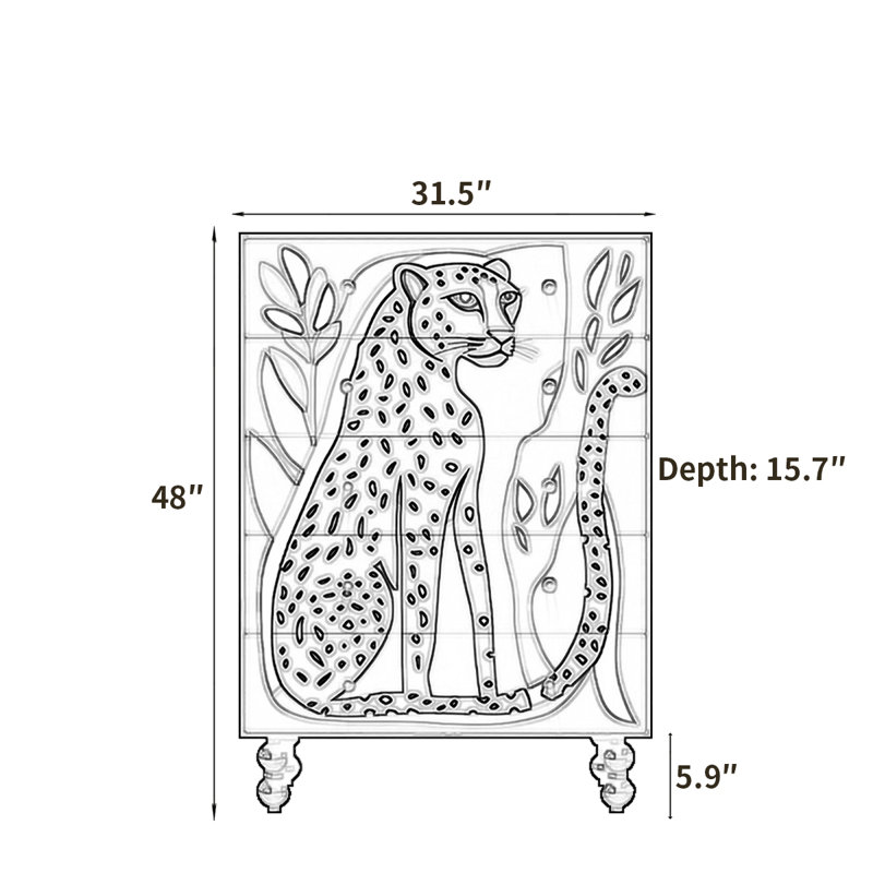 Armoire de rangement à tiroirs Universal