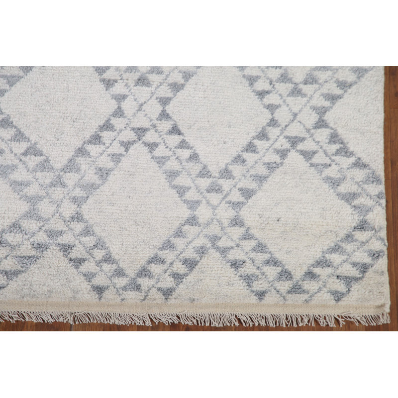 Geometric Plush Moroccan Area Rug 6x9
